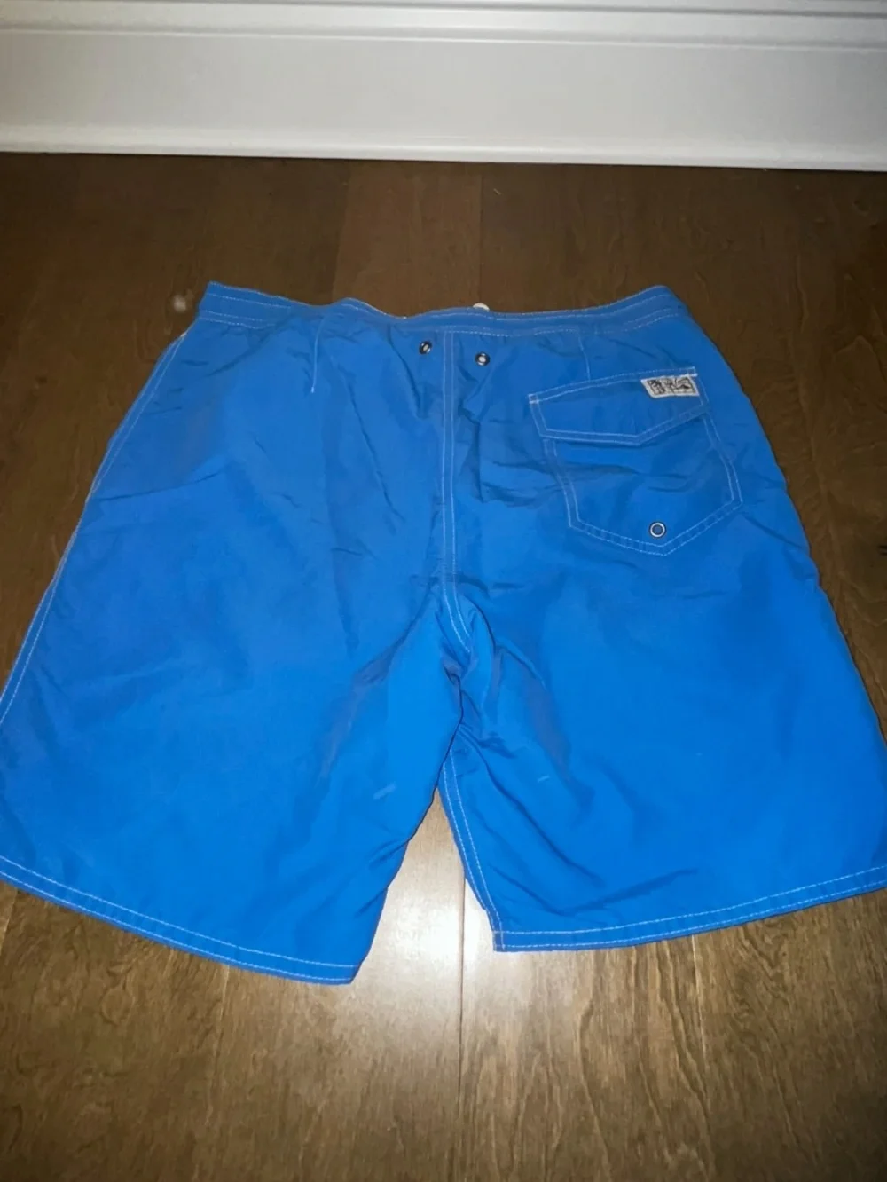 Polo Ralph Lauren Men’s Size Small 32” X 8” Blue Solid Board Short Swim Trunks